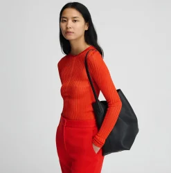 Everyday Cabas in Moss Suede