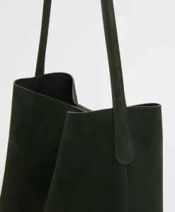 Everyday Cabas in Moss Suede