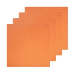 Everyday Napkin in Clementine, Set of 4