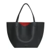 Everyday Soft Tote in Black & Flamma