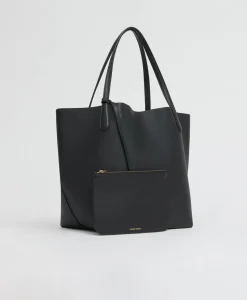Everyday Soft Tote in Black & Flamma