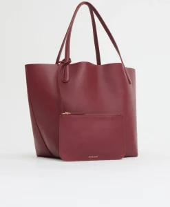 Everyday Soft Tote in Oxblood & Rosewood