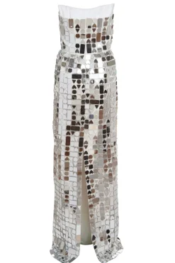 Evora Strapless Mirror Gown