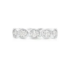 EW Bezel Oval Eternity Band