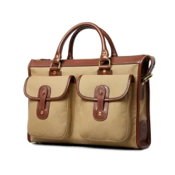 Examiner No. 5 in Khaki Twill - Vintage Chestnut