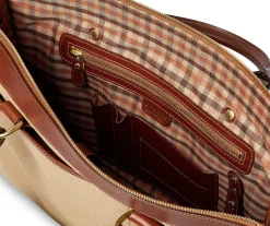 Examiner No. 5 in Khaki Twill - Vintage Chestnut