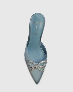 Extra 65 in Ashley Blue Satin