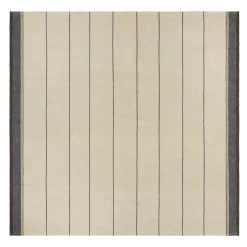 Eze 60x90 Tablecloth in Ivory & Blue