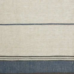 Eze 60x90 Tablecloth in Ivory & Blue