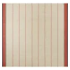 Eze 60x90 Tablecloth in Ivory & Red
