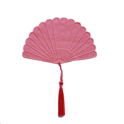 Fan Cocktail Napkins, Set of 4