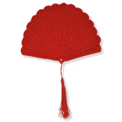 Fan Cocktail Napkins, Set of 4