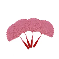 Fan Cocktail Napkins, Set of 4