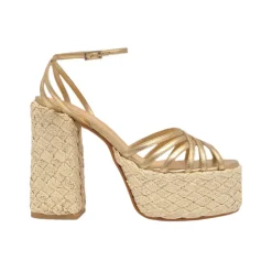 Farah in Gold Leather