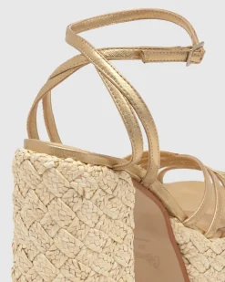 Farah in Gold Leather