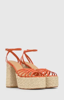 Farah in Orange Leather