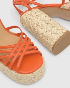 Farah in Orange Leather