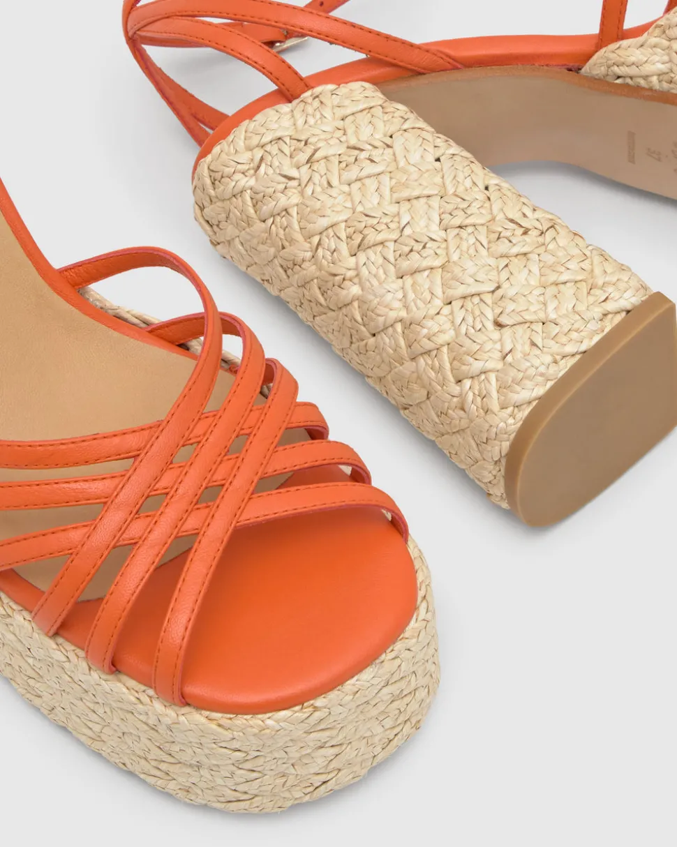 Farah in Orange Leather