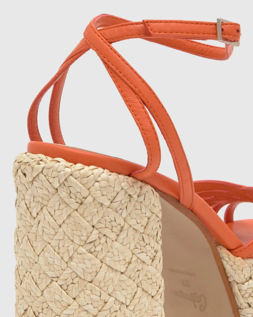 Farah in Orange Leather