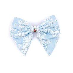 Farmhouse Toile Bow in Blue