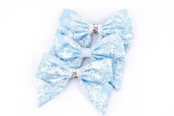 Farmhouse Toile Bow in Blue