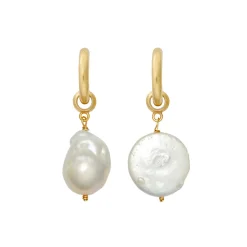 Favorite Pearl Hoops