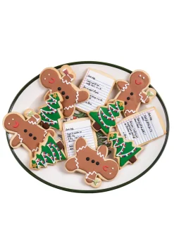 Festive Holiday Tree Sugar Cookies, Set of 12