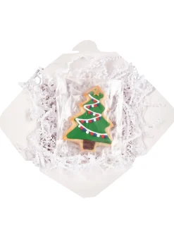 Festive Holiday Tree Sugar Cookies, Set of 12