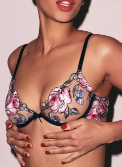 Fidelia Embroidery Demi Bra