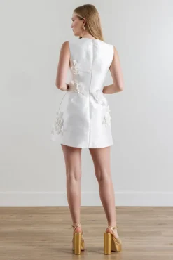Fiore Dress in Ivory