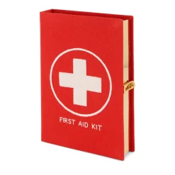 First Aid Kit Book Clutch