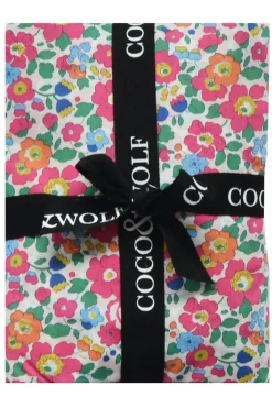 Fitted Sheet Made With Liberty Fabric in Betsy Deep Pink