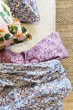 Fitted Sheet Made With Liberty Fabric in Capel Taupe