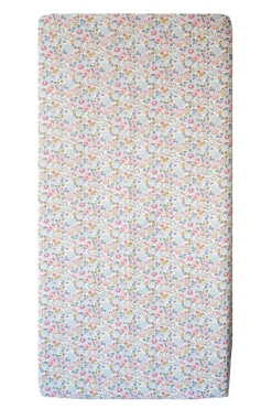 Fitted Sheet Made With Liberty Fabric in Betsy Grey