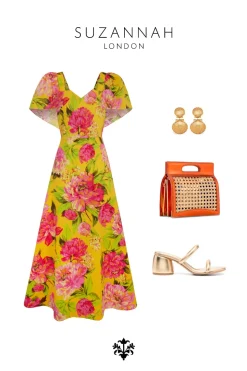Fitzgerald Dress in Mimosa