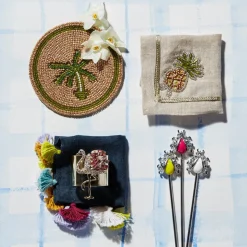 Flamingo Napkin Rings, Set of Two