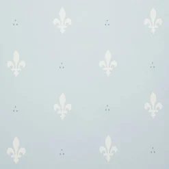 Fleur de Lis in Mineral Wallpaper