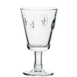 Fleur de Lys Wine Glass, Set of 6