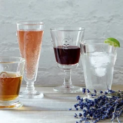 Fleur de Lys Wine Glass, Set of 6