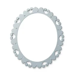 Fleur x Natalie Erwin Satsuma Oval Wall Portrait Frame, 21" x 25.5"