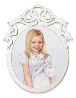 Fleur x Natalie Erwin Thalia Oval Portrait Wall Frame, 28" x 39"