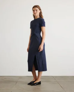 Flint Dress in Maritime Blue