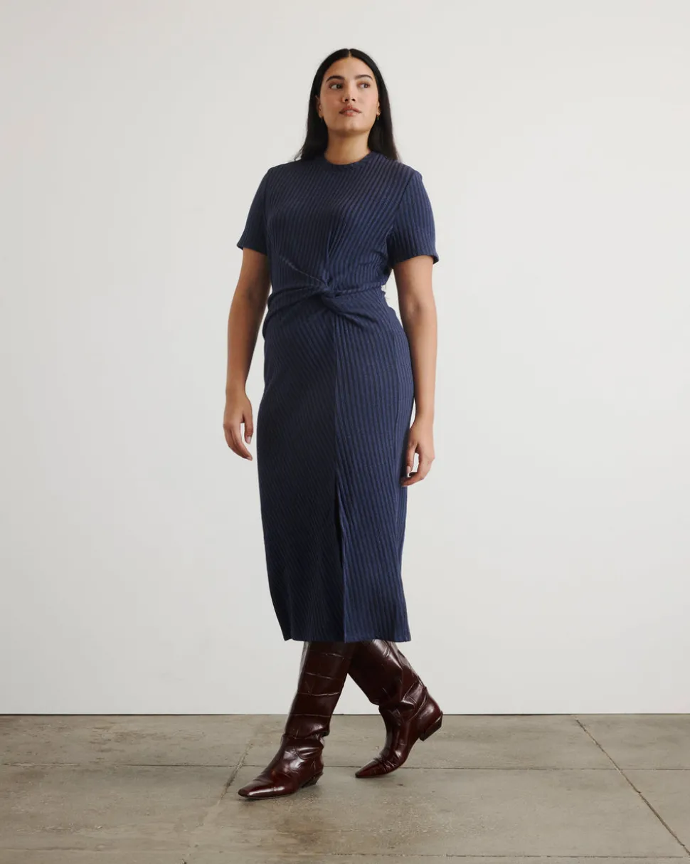 Flint Dress in Maritime Blue