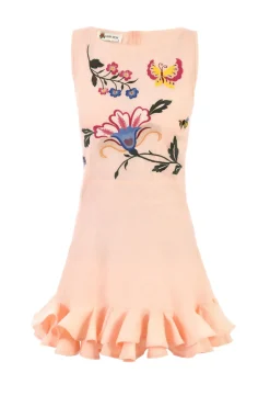 Flirt Embroidered Mini Dress