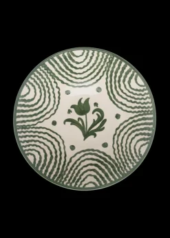 Flor Very Large Green Serving Bowl