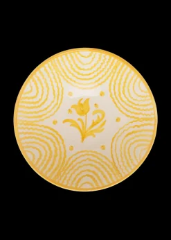 Flor Very Large Yellow Serving Bowl