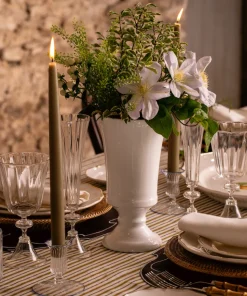 Flora Ceramic Urn Vase in Medium