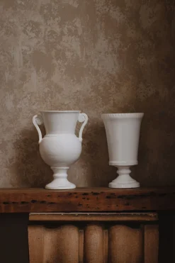 Flora Ceramic Urn Vase in Medium