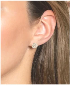 Flora Earrings Silver