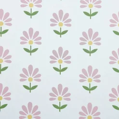 Floral Block Print Wallpaper